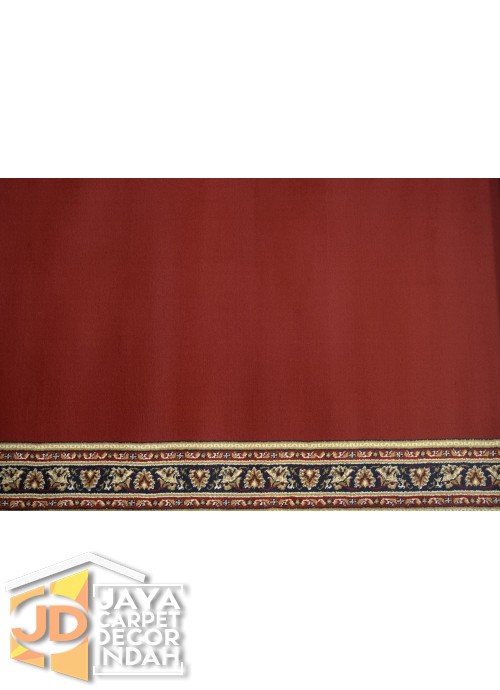 Karpet Sajadah Azura Red Motif Polos 120x600, 120x1200, 120x1800, 120x2400, 120x3000